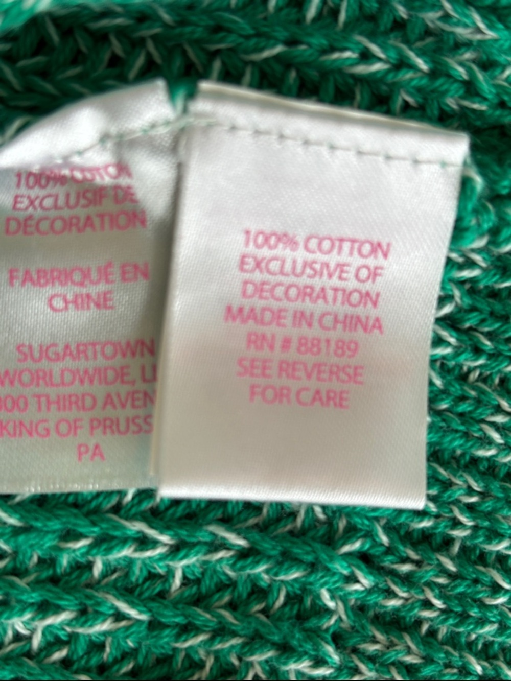 NWOT Lilly Pulitzer Belgrave Green Marled Crewneck Sweater - Picture 15 of 15
